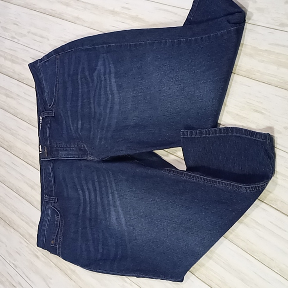 Riders by Lee Mid-Rise Blue Capri Size 20M